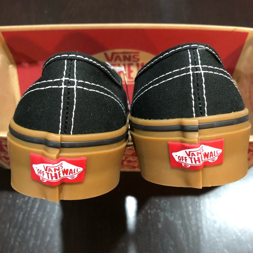 #SOLD#Vans Authentic Gum Block Black - Picture 3 of 5